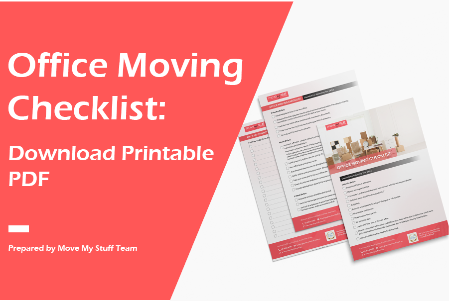 Office Moving Checklist: Download and Print for Free